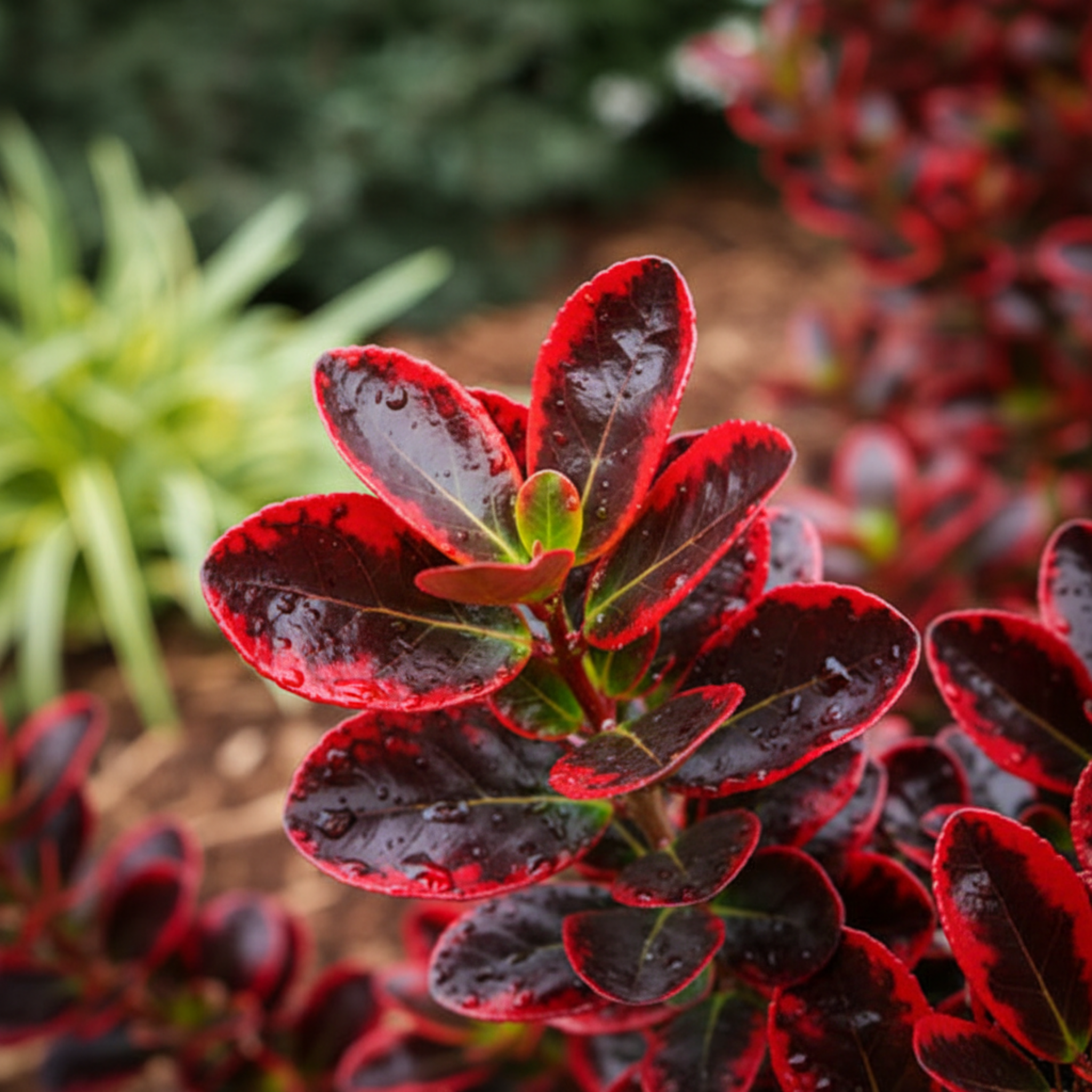 Mirror Bush Ignite - Coprosma repens 'Ignite'