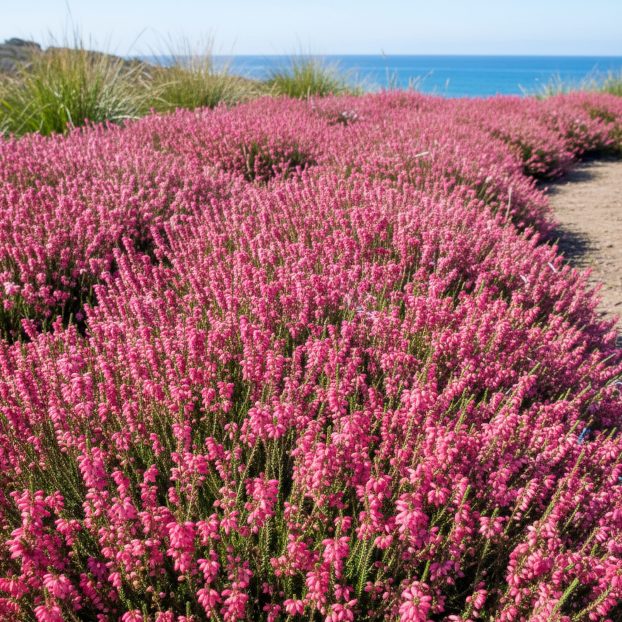 Pink Fire Erica - Erica cerinthoides