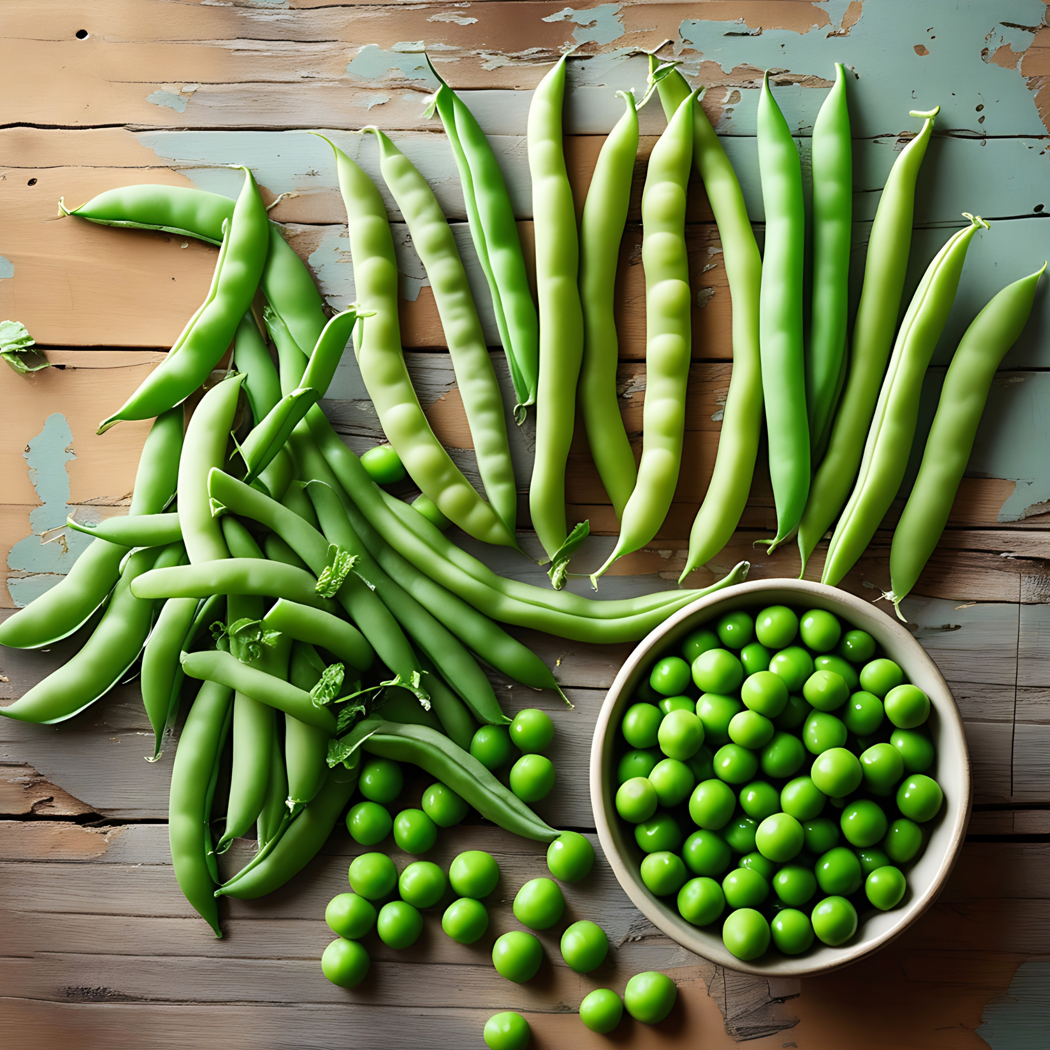 Garden Pea - Pisum sativum Common Green Pea