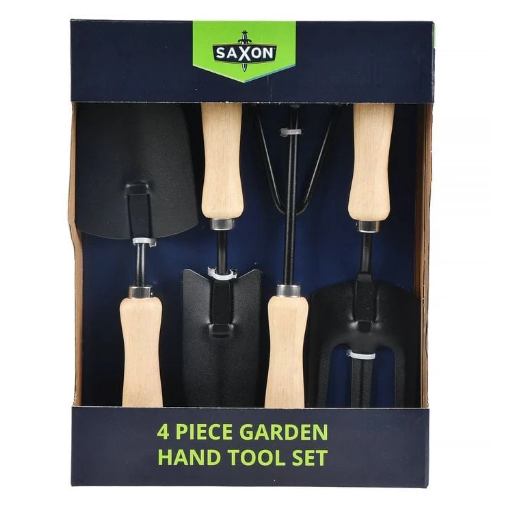4-Piece Garden Hand Tool Set | Gardening Tools for Planting, Weeding & Soil Care