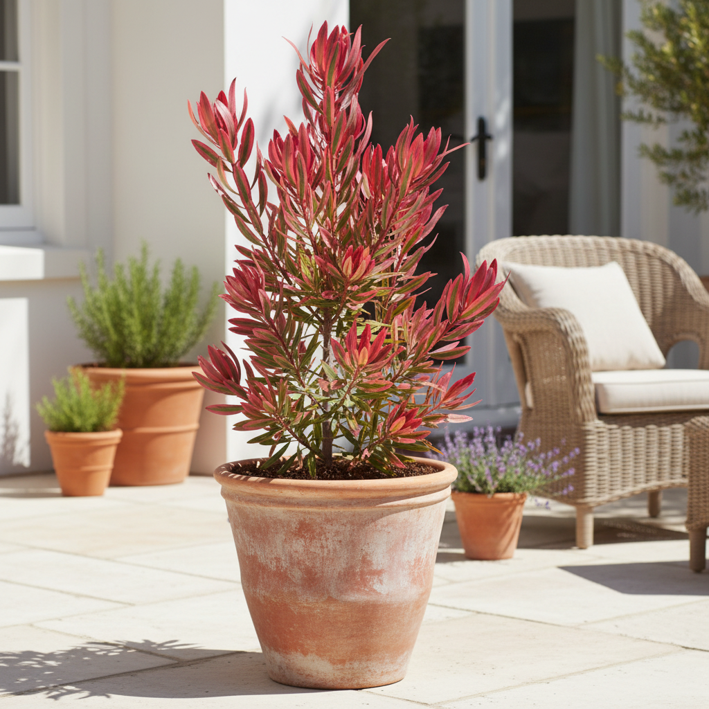 Jester Conebush - Leucadendron laureolum salignum Jester