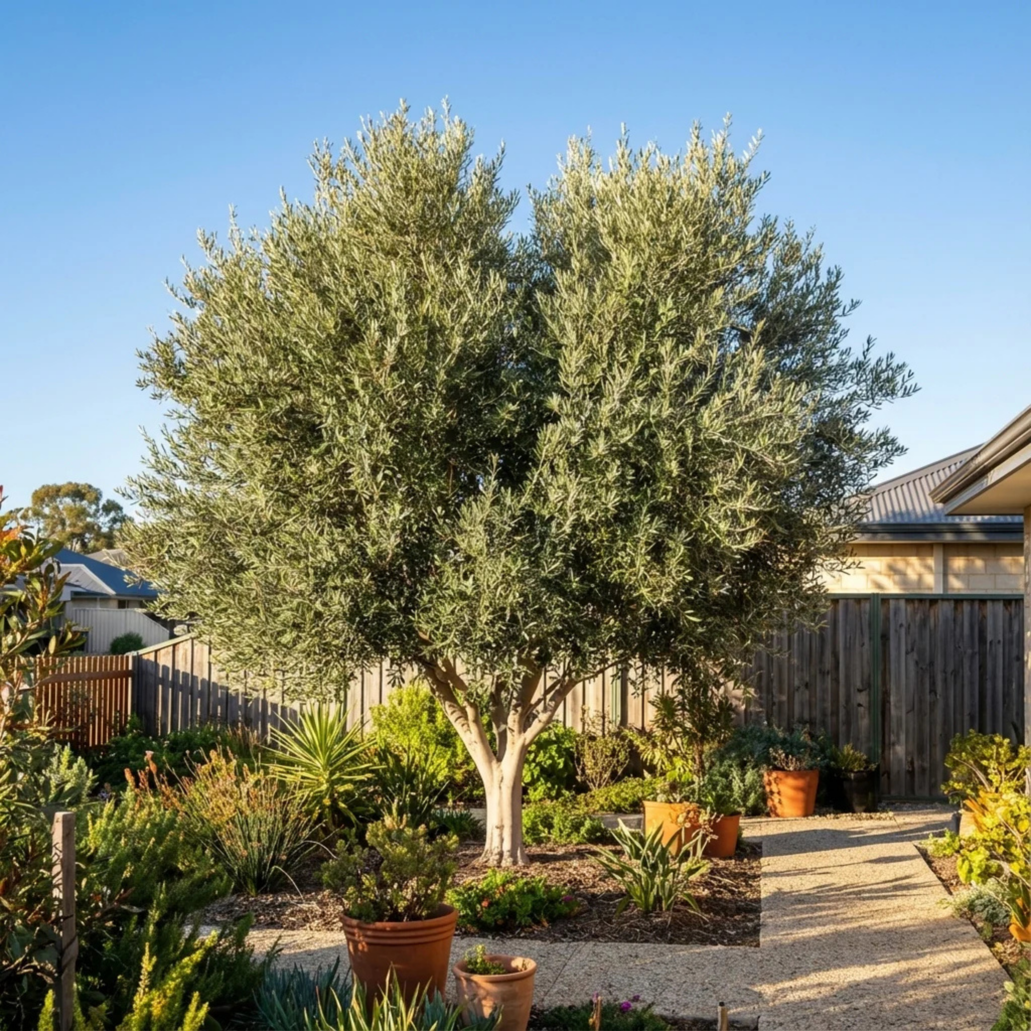 Californian Queen Olive Tree - Olea europaea Californian Queen (UC13A6)