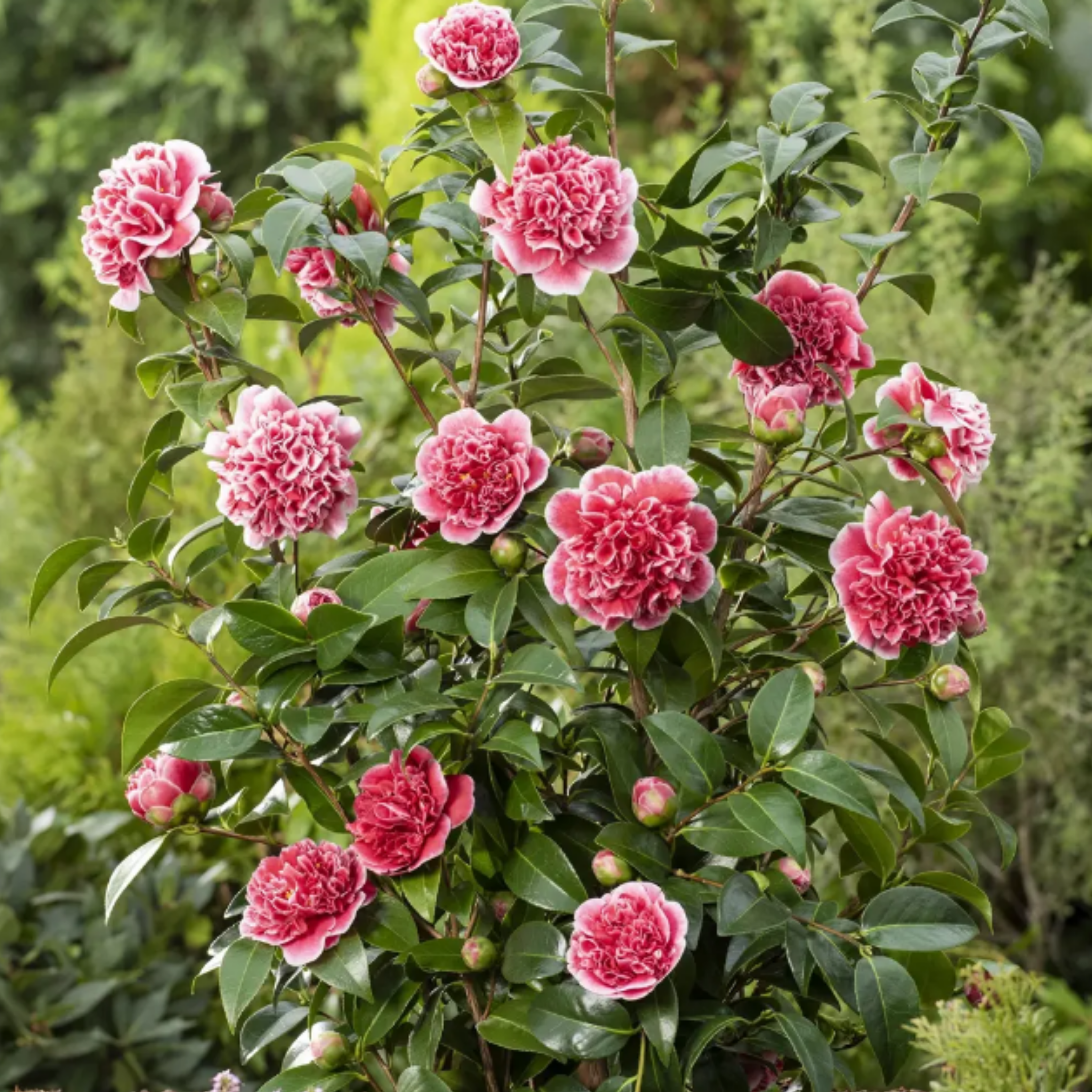 Camellia japonica Volunteer