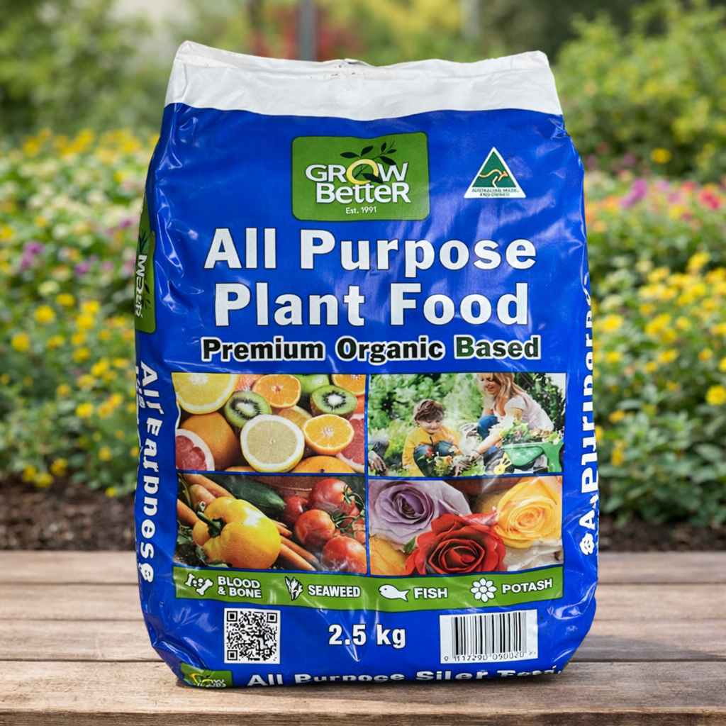 GROW BETTER Premium Organic Based All Purpose Plant Food