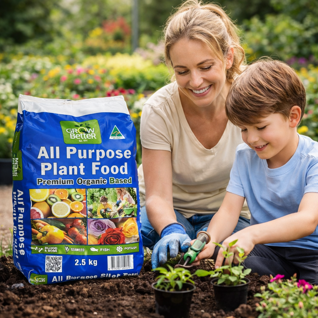 GROW BETTER Premium Organic Based All Purpose Plant Food