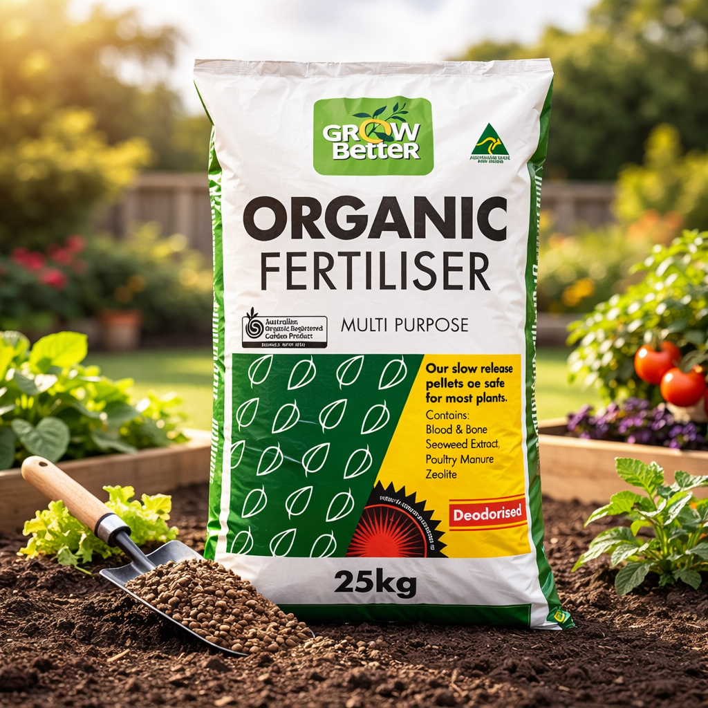 Grow Better Organic Fertiliser 25Kg